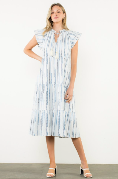 To Be Continued Embroidered Dress
