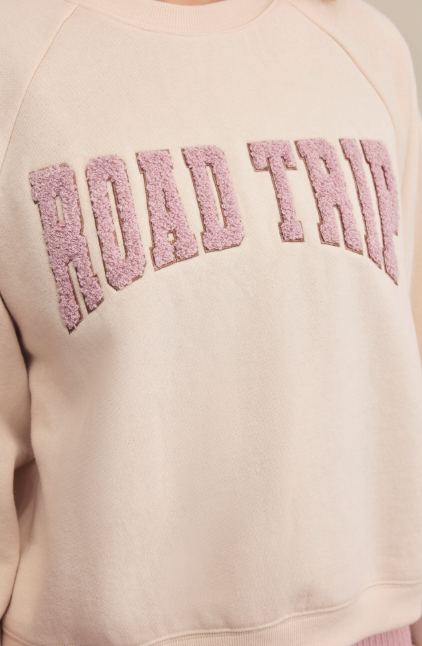 Howdy Road Trip Sweatshirt - Crystal