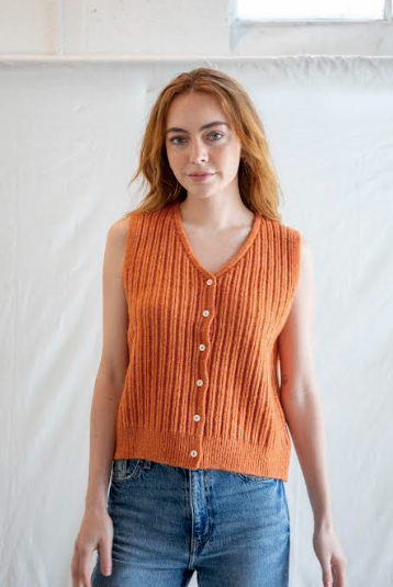Granny's Apple Knit Vest