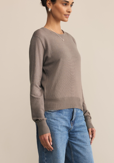 The Perfect Layer Sweater - Light Tavern