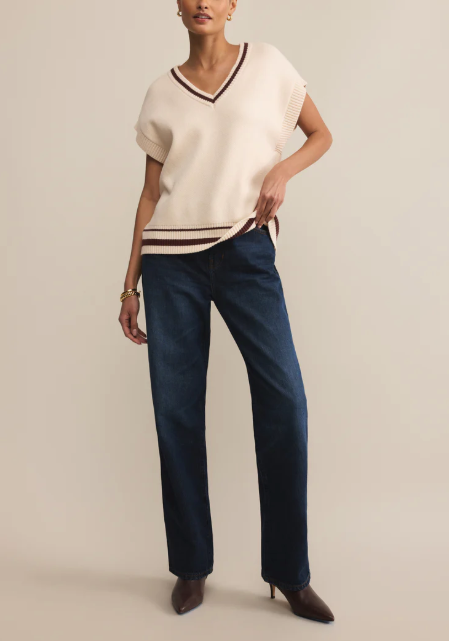 Fletcher Sweater Vest - Crystal