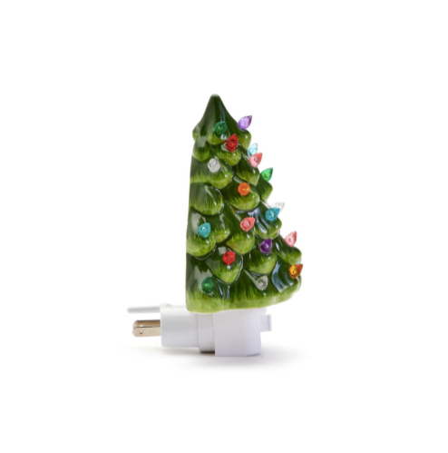 Vintage Christmas Tree Night Light