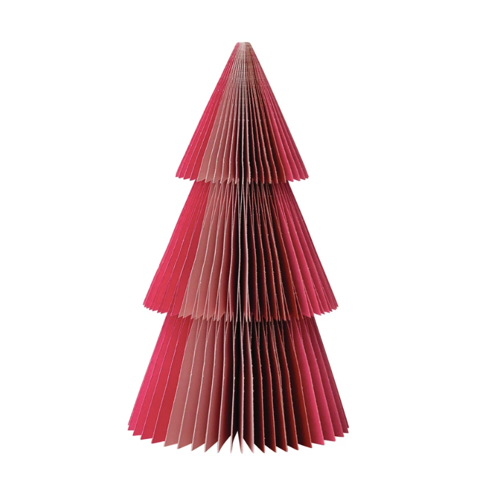 Pink Ombre Folding Honeycomb Tree - 8"