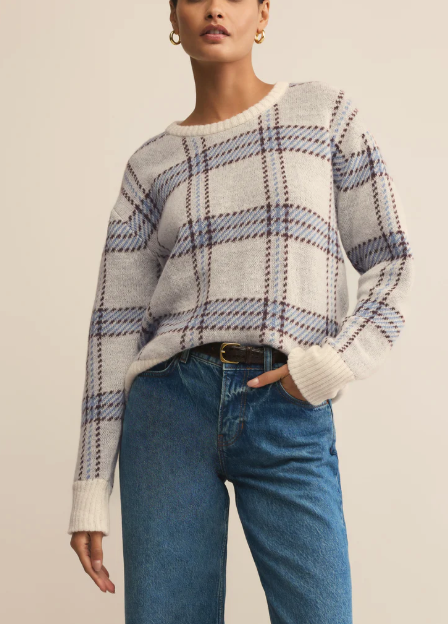 Junction Plaid Sweater
