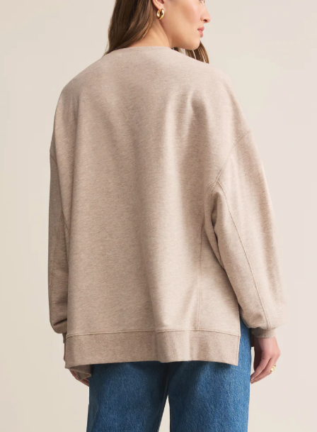 Modern Weekender Sweatshirt - Natural Heather