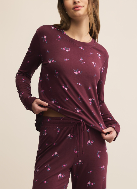 Bella Ditsy Long Sleeve Top