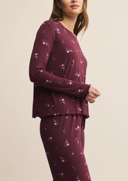 Bella Ditsy Long Sleeve Top