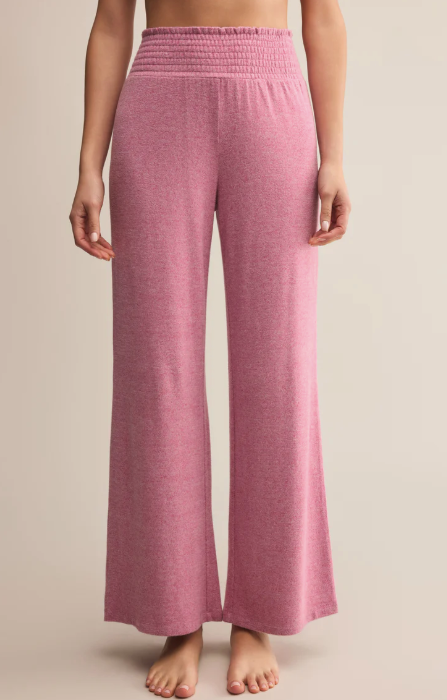 Dawn Smocked Pant - Sweet Plum
