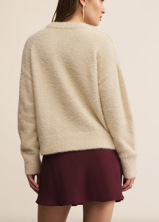 Merry Gold Sweater - Warm White