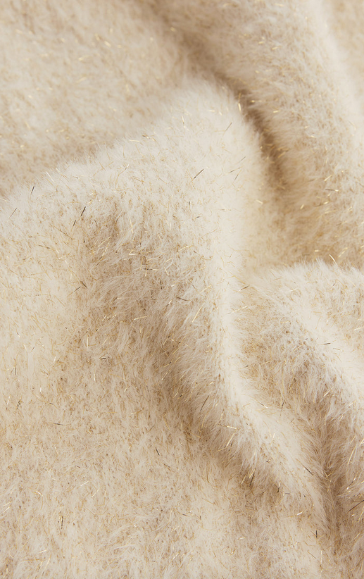 Merry Gold Sweater - Warm White