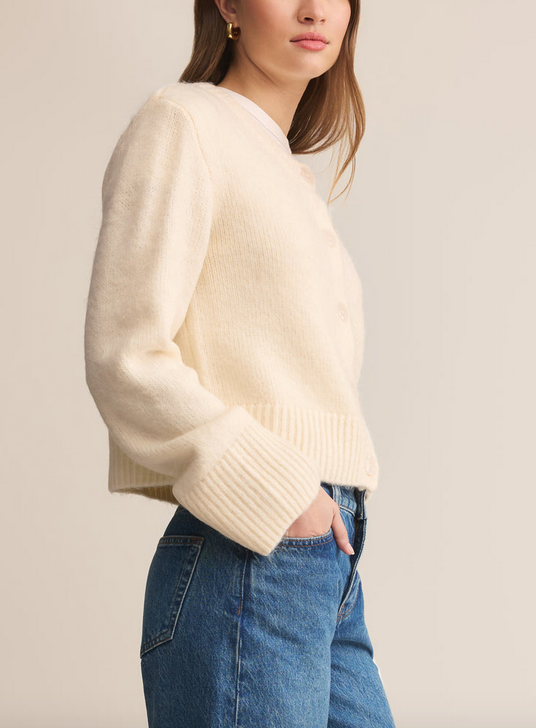 Breen Cardigan - Cloud