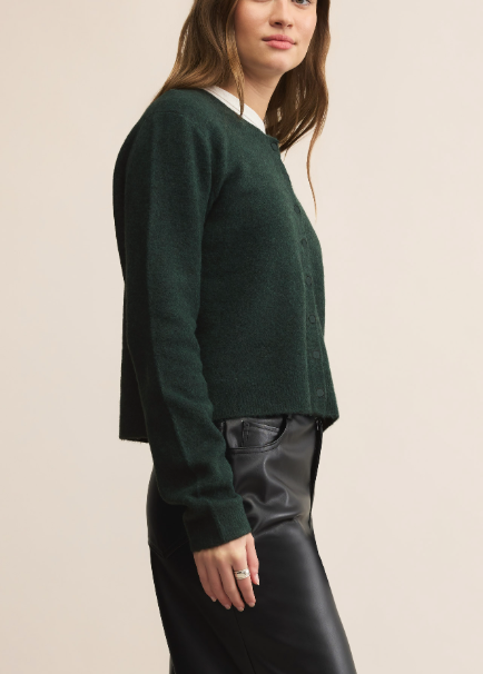 Medina Cardigan - Garland Green