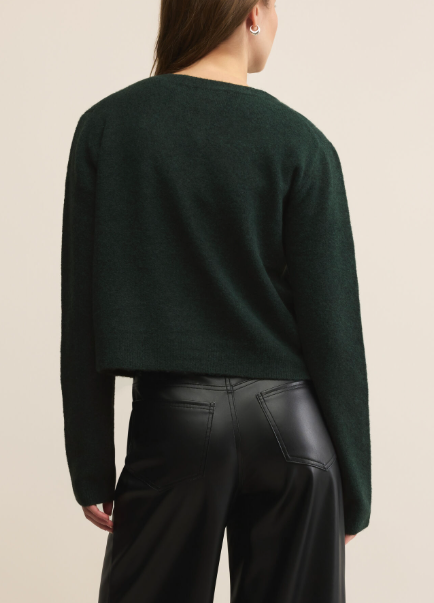 Medina Cardigan - Garland Green