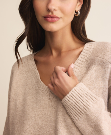 Eloise Sweater - Natural Heather