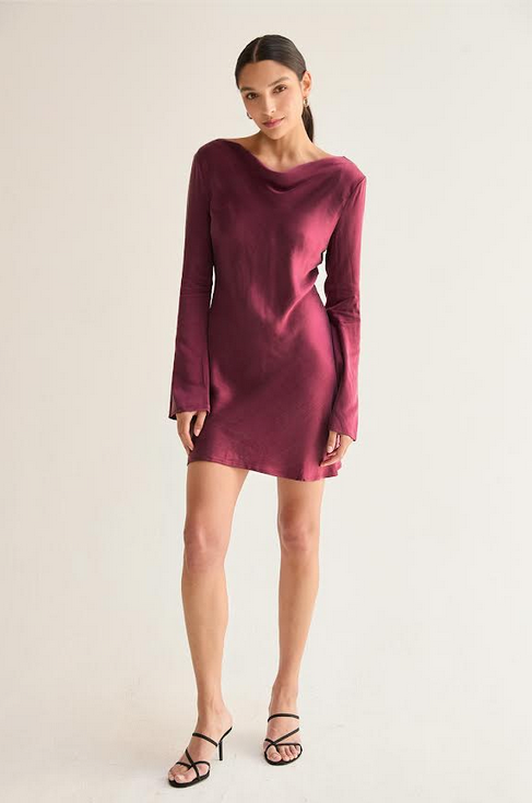 Sarai Bell Sleeves Mini Dress