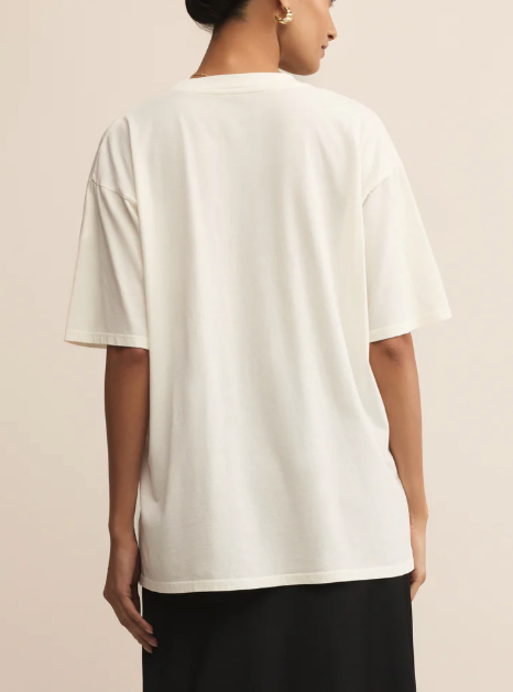 Dance More Dances City Tee - Sea Salt