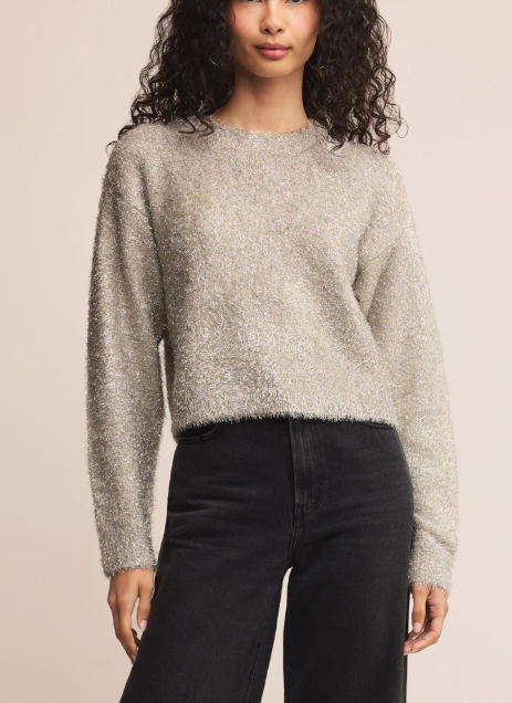 Tinseltown Sweater - Silver