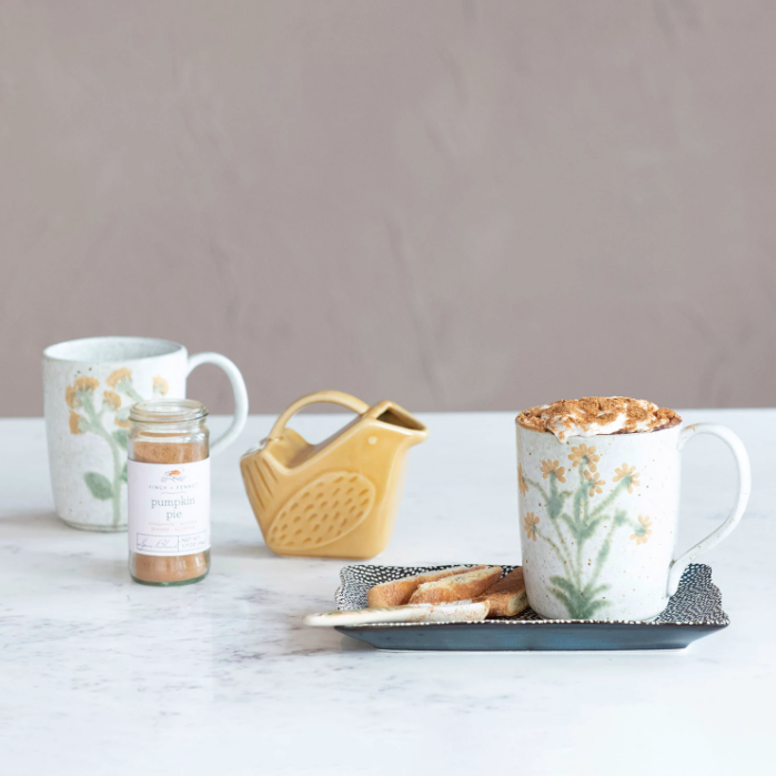 Botanical Speckled Mug