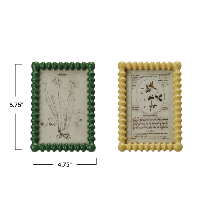 Color Bubble Wood Frame - 4" x 6"