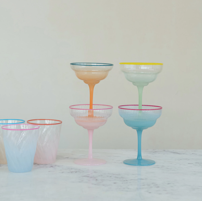 Ombre Margarita Glass