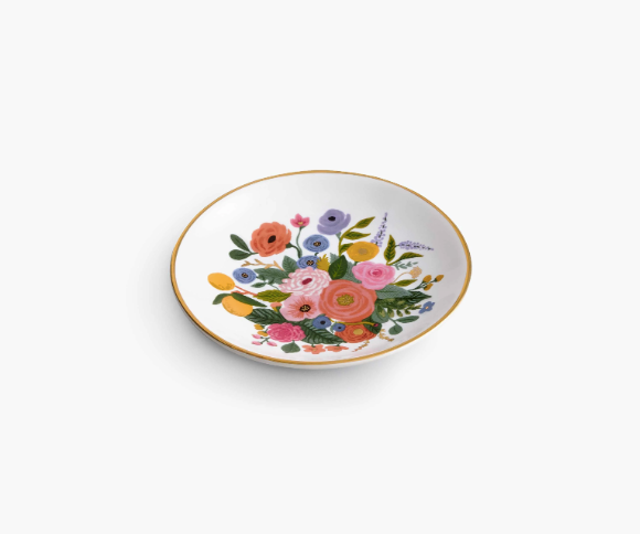 Garden Party Bouquet Ring Dish