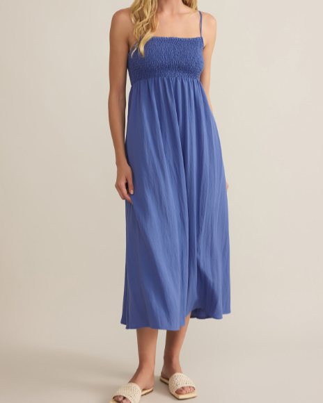 Beachside Midi Dress - Riviera