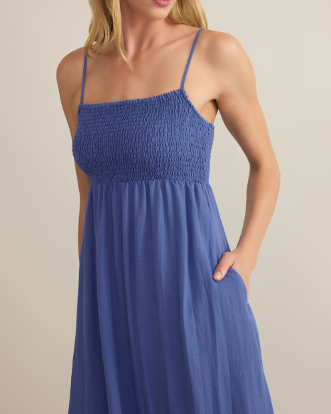 Beachside Midi Dress - Riviera