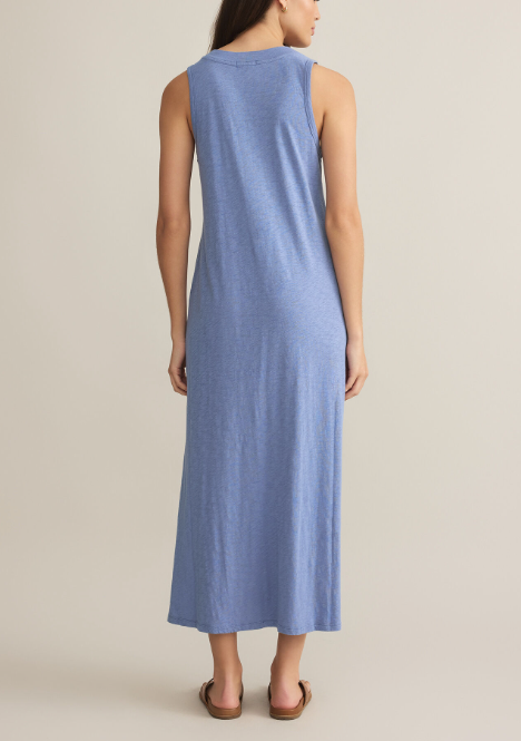 Palisades Midi Dress - Sky Blue