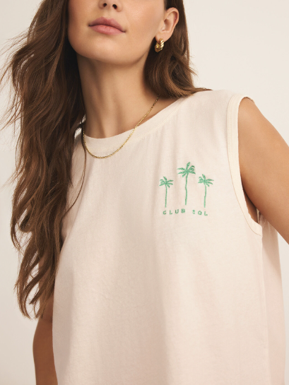 Club Sol La Mer Tank - Sea Salt