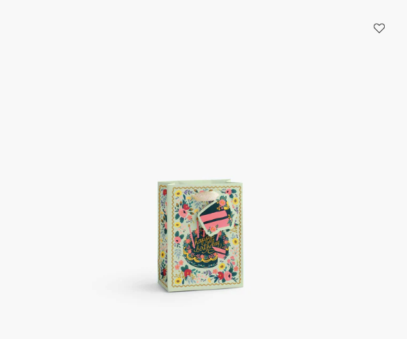 Floral Cake Gift Bag