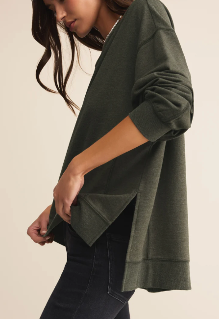 Modern Weekender Sweatshirt - Artichoke
