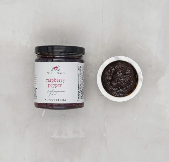 Raspberry Pepper Fruit Preserves