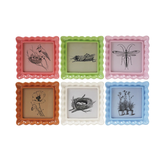 Color Pop Ruffle Frame