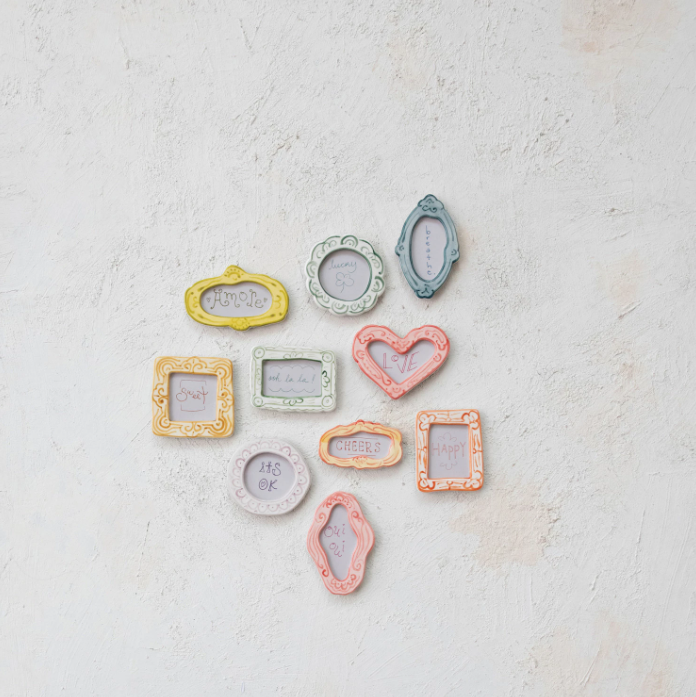 Funky Frame Ceramic Magnet