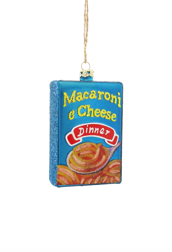 Mac + Cheese Ornament