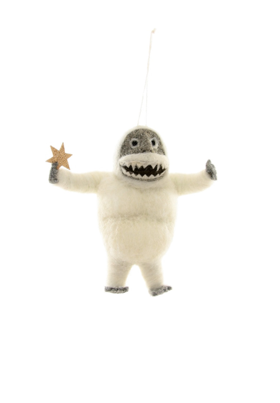 Abominable Snowman Ornament