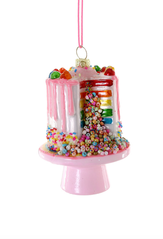 Confetti Cake Ornament