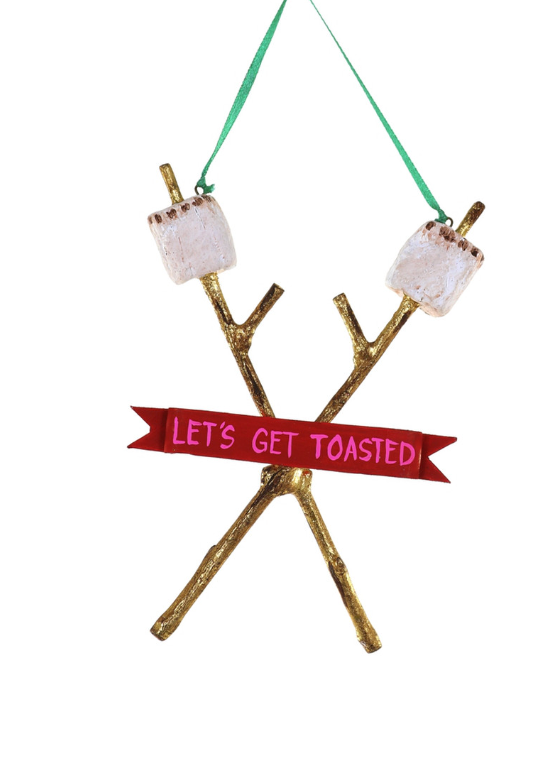 Let's Get Toasted Oranment