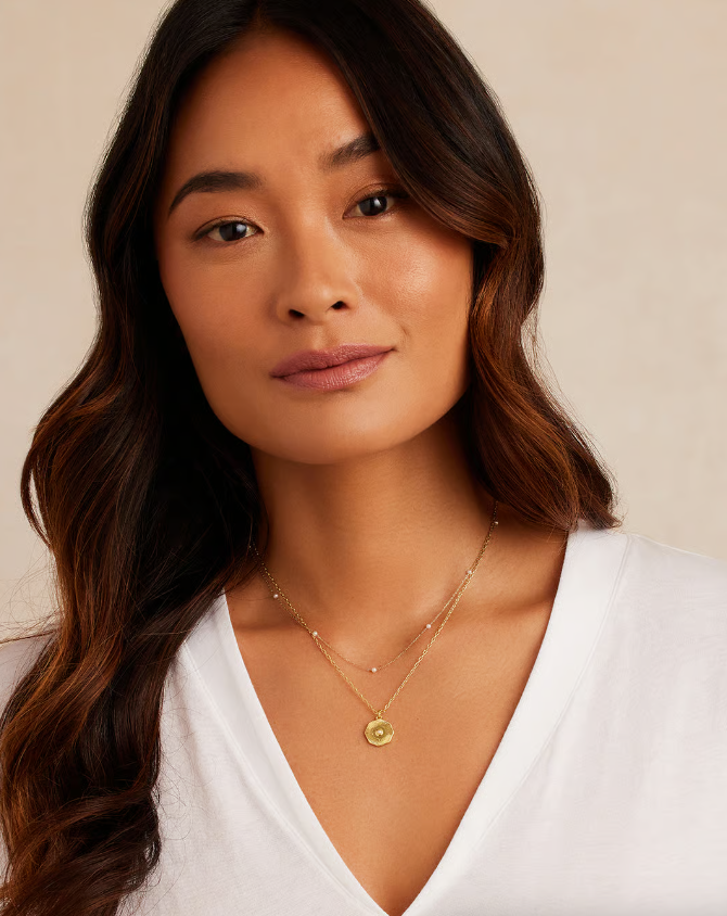 Birthstone Coin Necklace