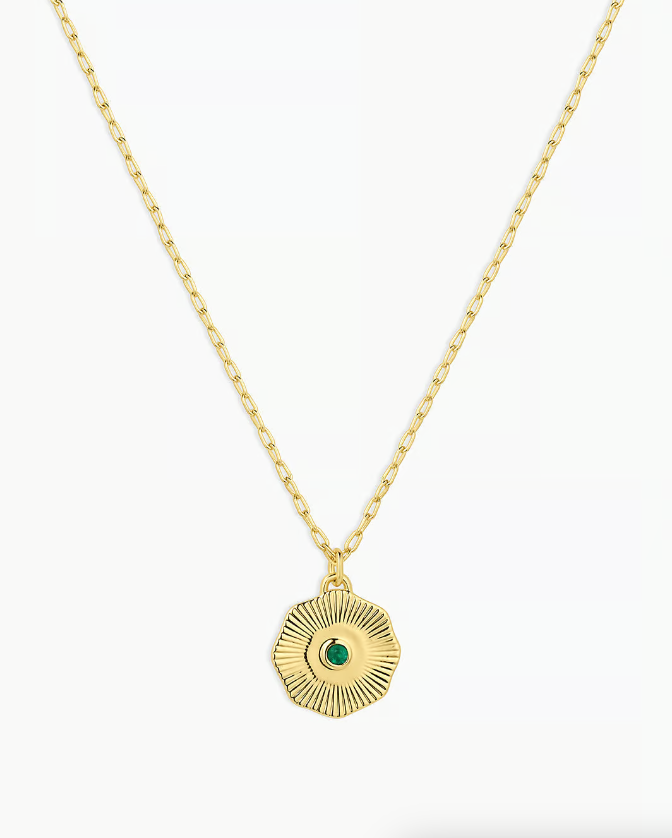 Birthstone Coin Necklace
