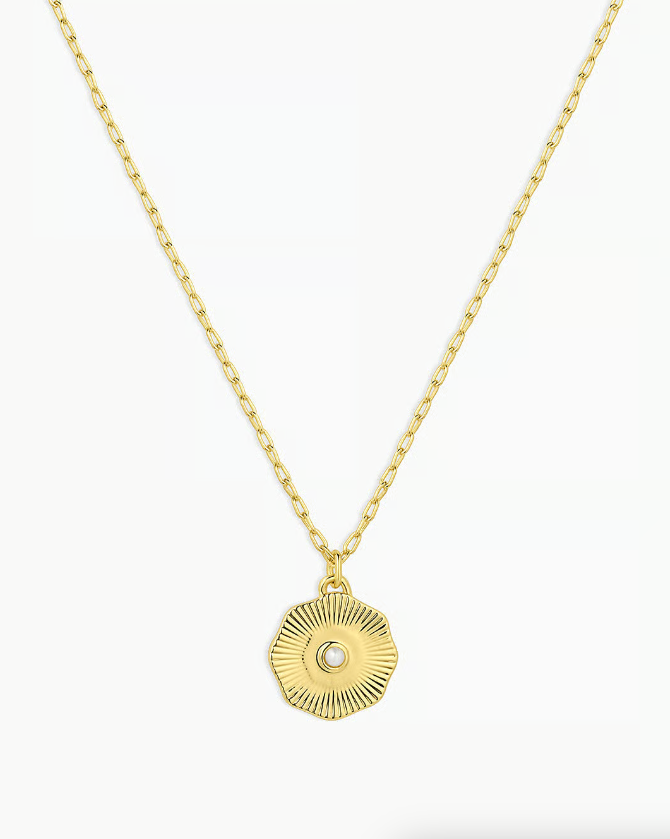 Birthstone Coin Necklace
