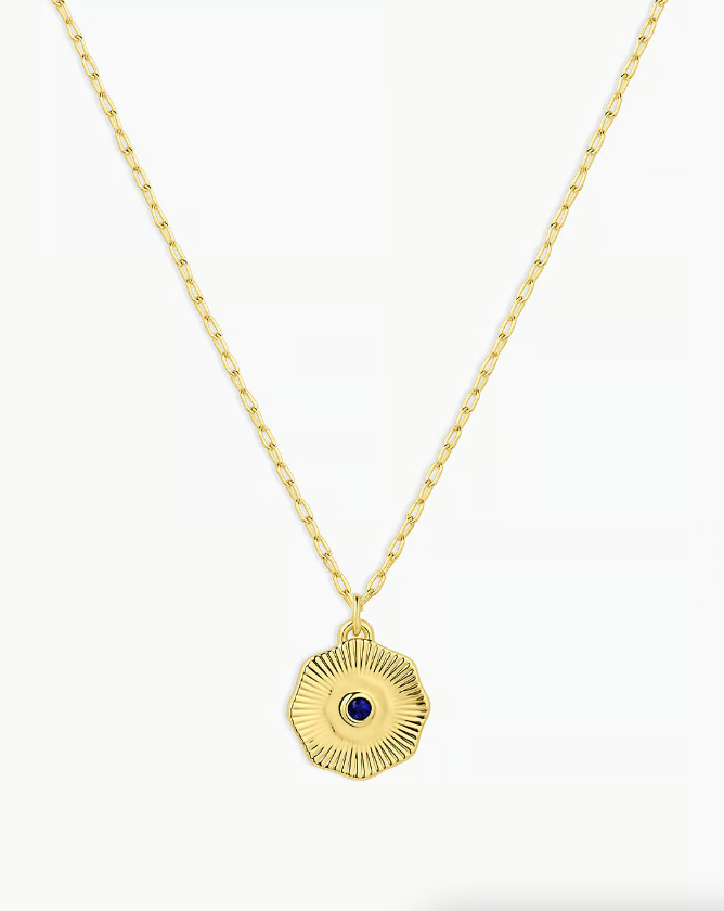 Birthstone Coin Necklace