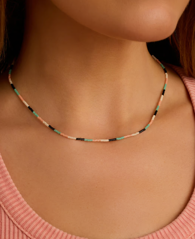 Gigi Stripe Necklace - Palm Desert