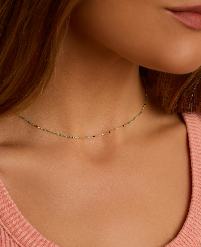 Capri Short Necklace - Laguna
