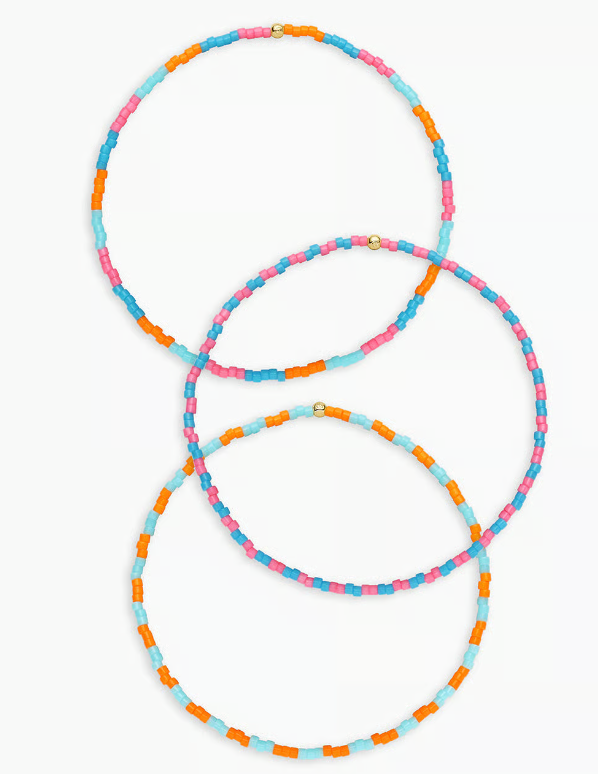 Gigi Stripe Bracelet Set - Miami