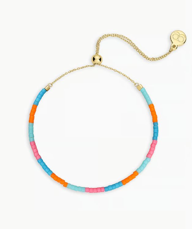 Gigi Stripe Adjustable Bracelet - Miami