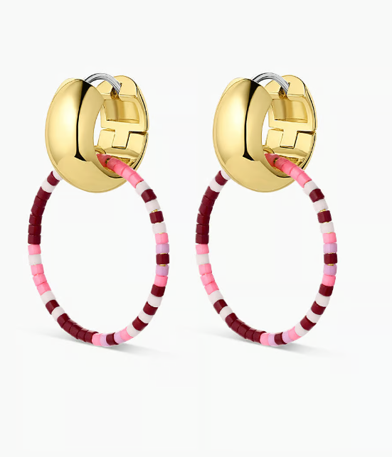 Gigi Drop Hoops - Malibu
