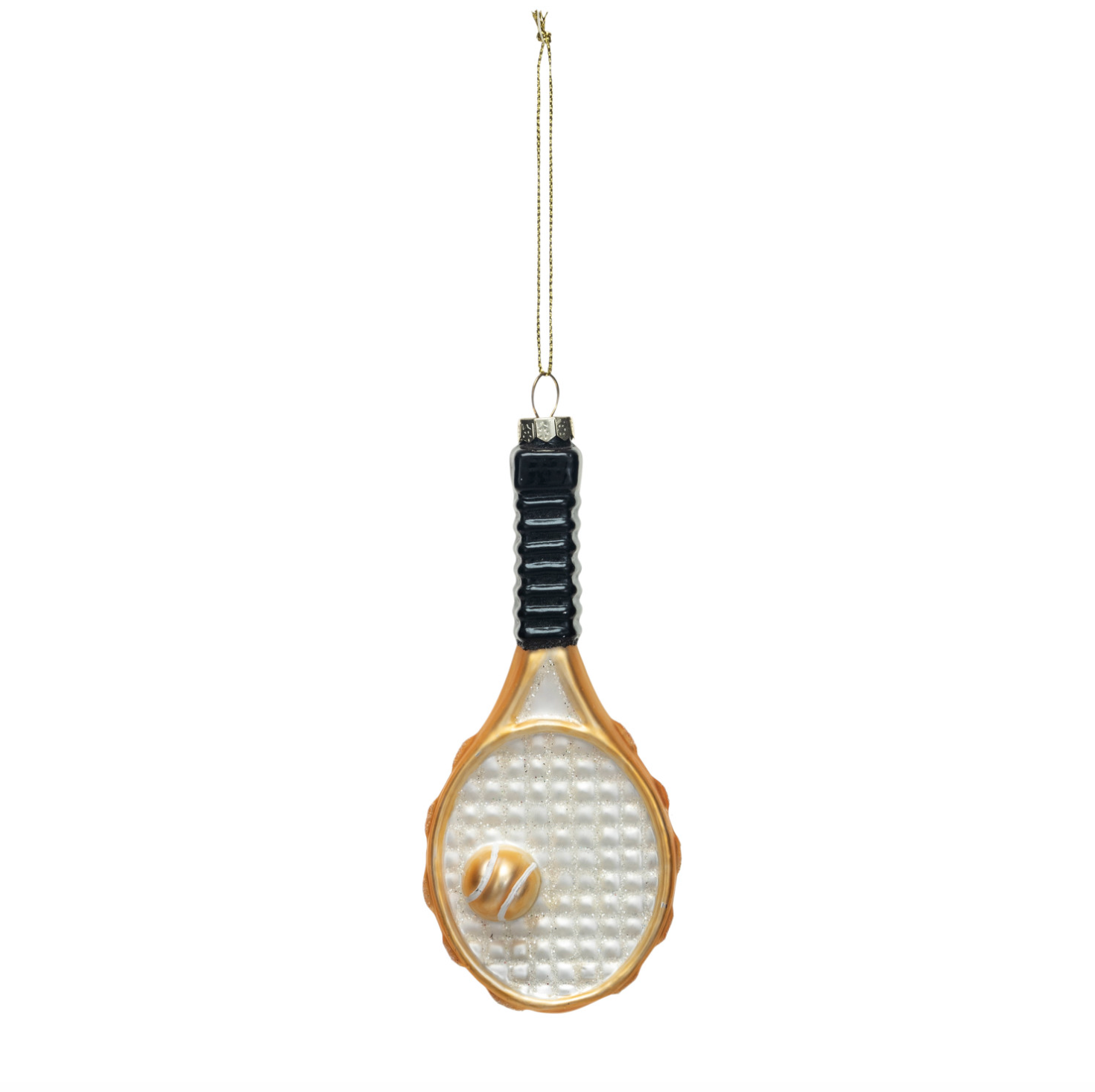 Tennis Racket + Ball Ornament