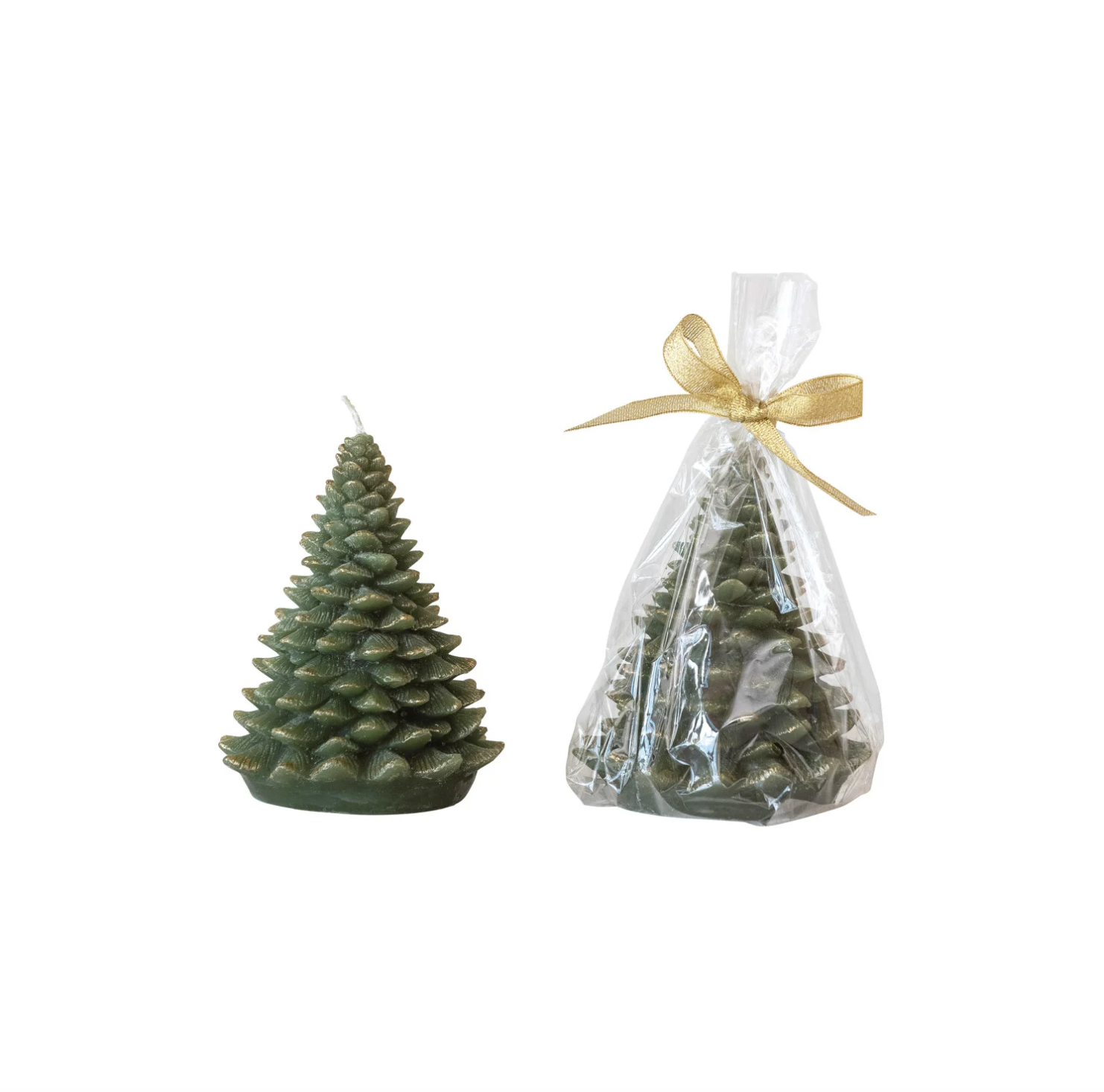 Evergreen Tree Shaped Candle