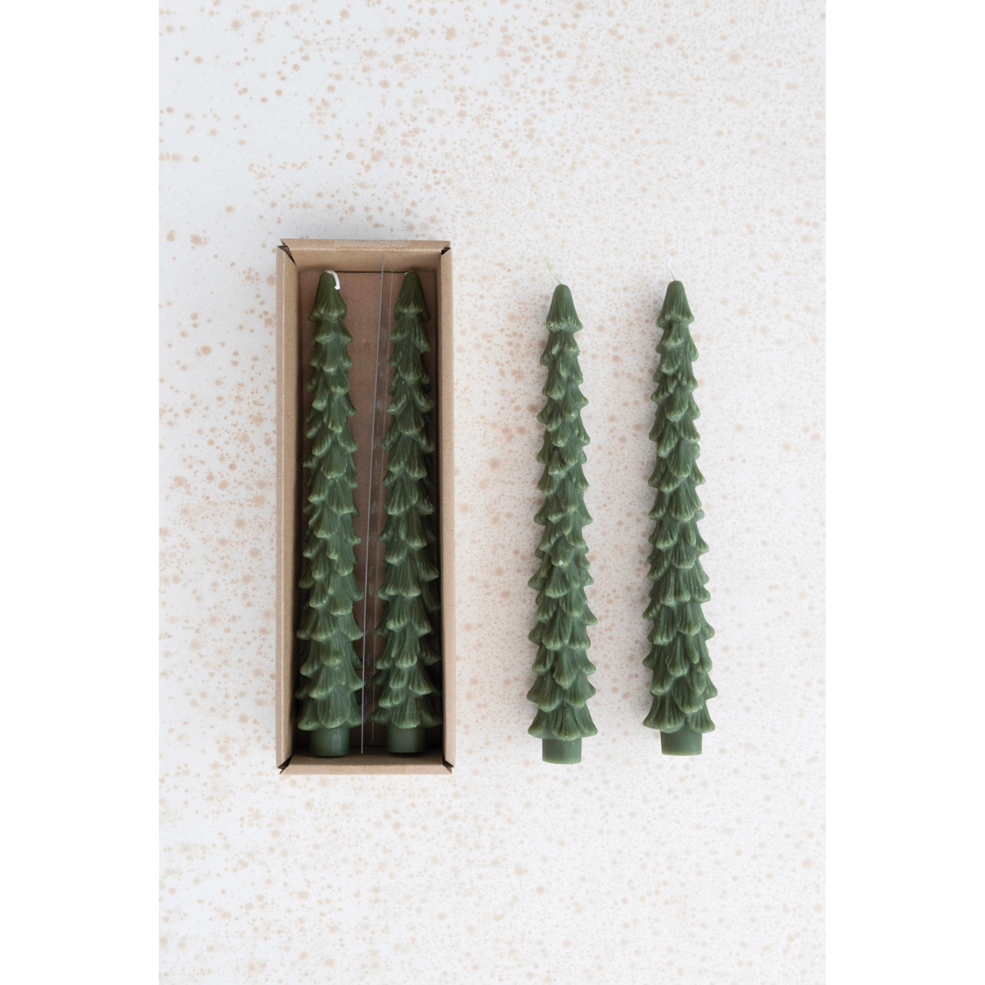 Tree Taper Candle Set